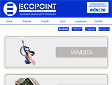 Tablet Screenshot of ecopointmarini.com